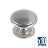 Hickory Hardware Knob 1-1/4 Inch Diameter, 10PK P3053-SS-10B